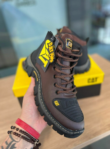 Men’s Leather Adventure Boots + FREE WALLET 🎁