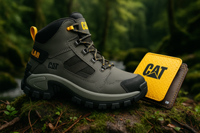 Men’s Leather Adventure Boots  + FREE WALLET 🎁