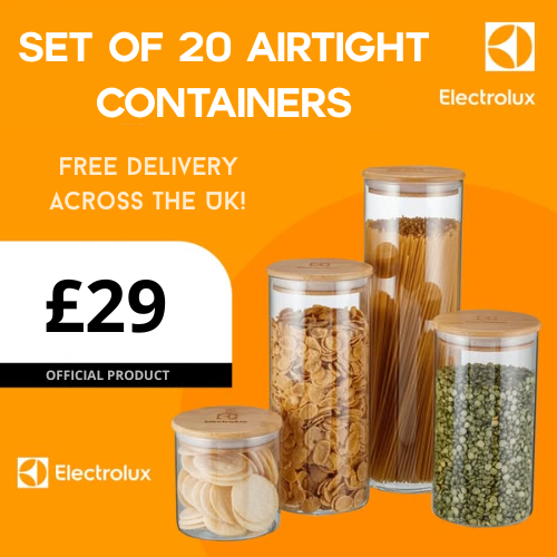 20 Airtight Containers for the Price of 5 – Today Only!