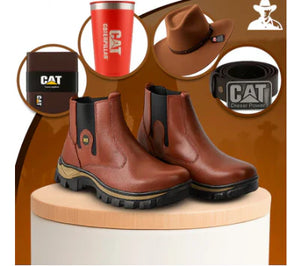 Men’s Leather Adventure Boots – Comfort Meets Style + Free Gifts 🎁