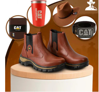 Men’s Leather Adventure Boots – Comfort Meets Style + Free Gifts 🎁